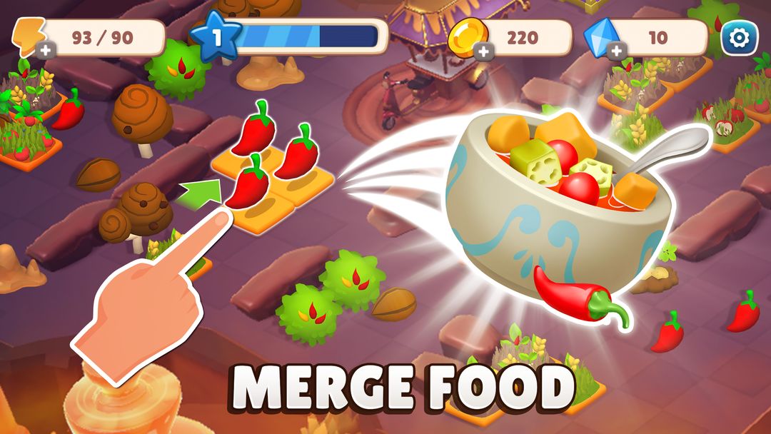 Adventure Chef: Merge Explorer screenshot game