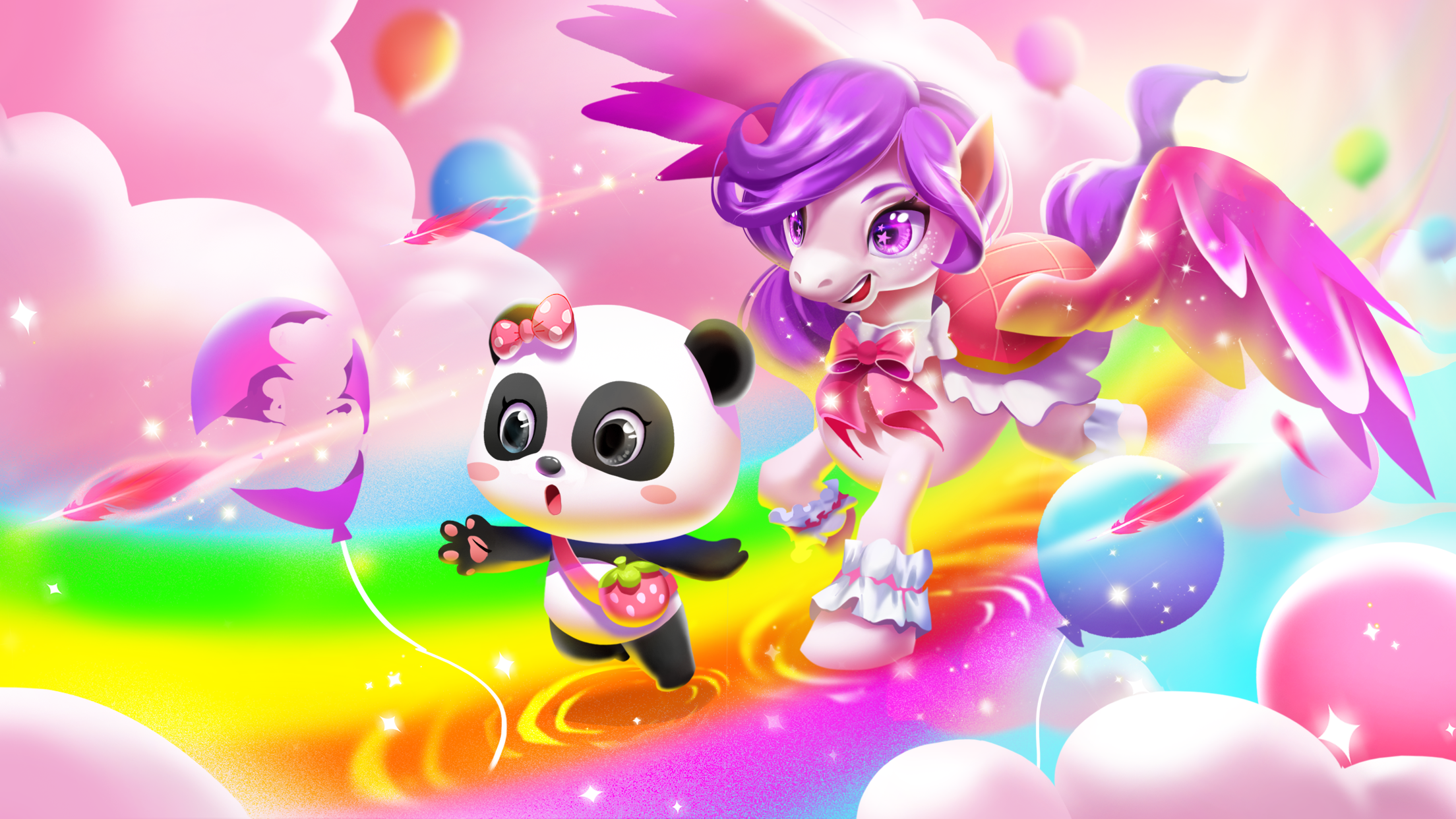 Screenshot 1 of Little Panda: Unicorno Fashion 8.67.00.00