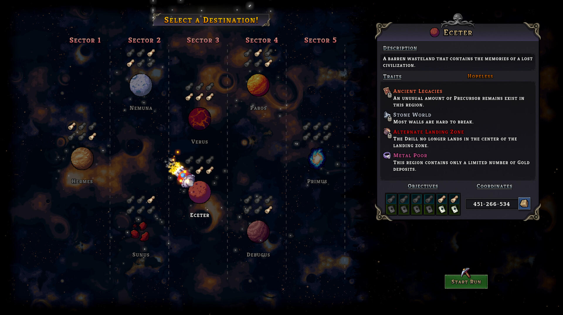 Screenshot of Drill Keeper
