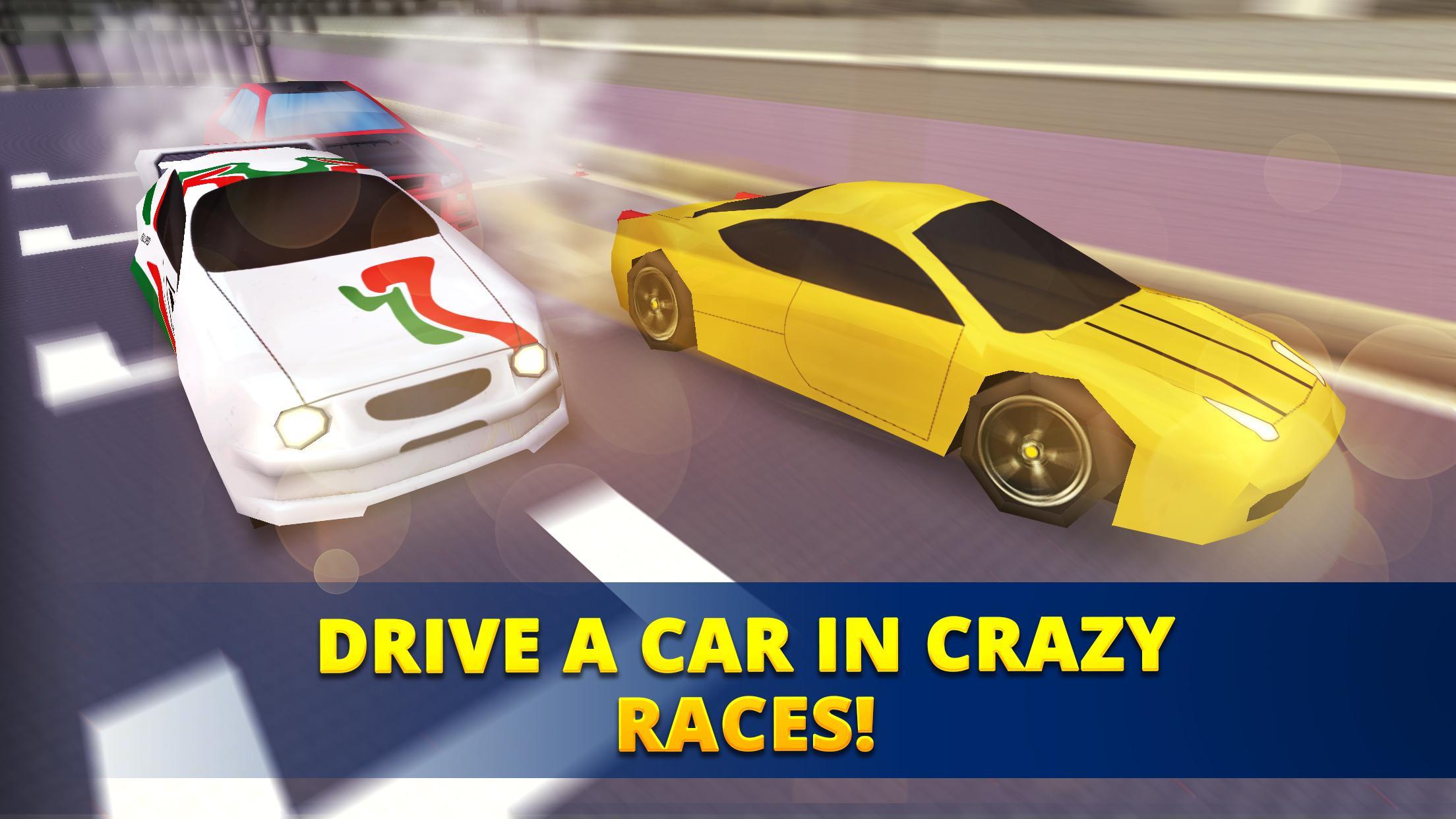 Screenshot 1 of ड्रैग रेसिंग क्राफ्ट: 🏎️ बहुत बढ़िया कार ड्राइवर गेम्स 