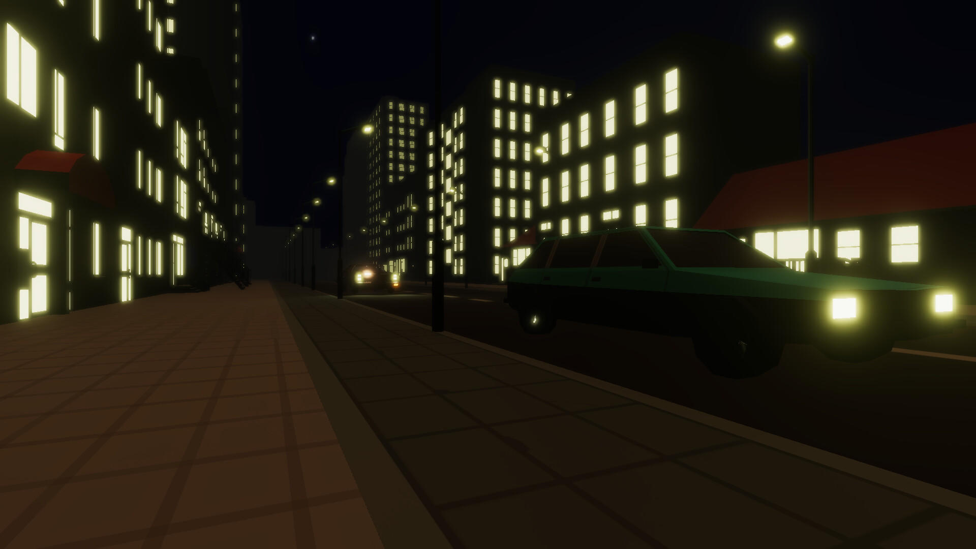 Late Night Drive Game Screenshot