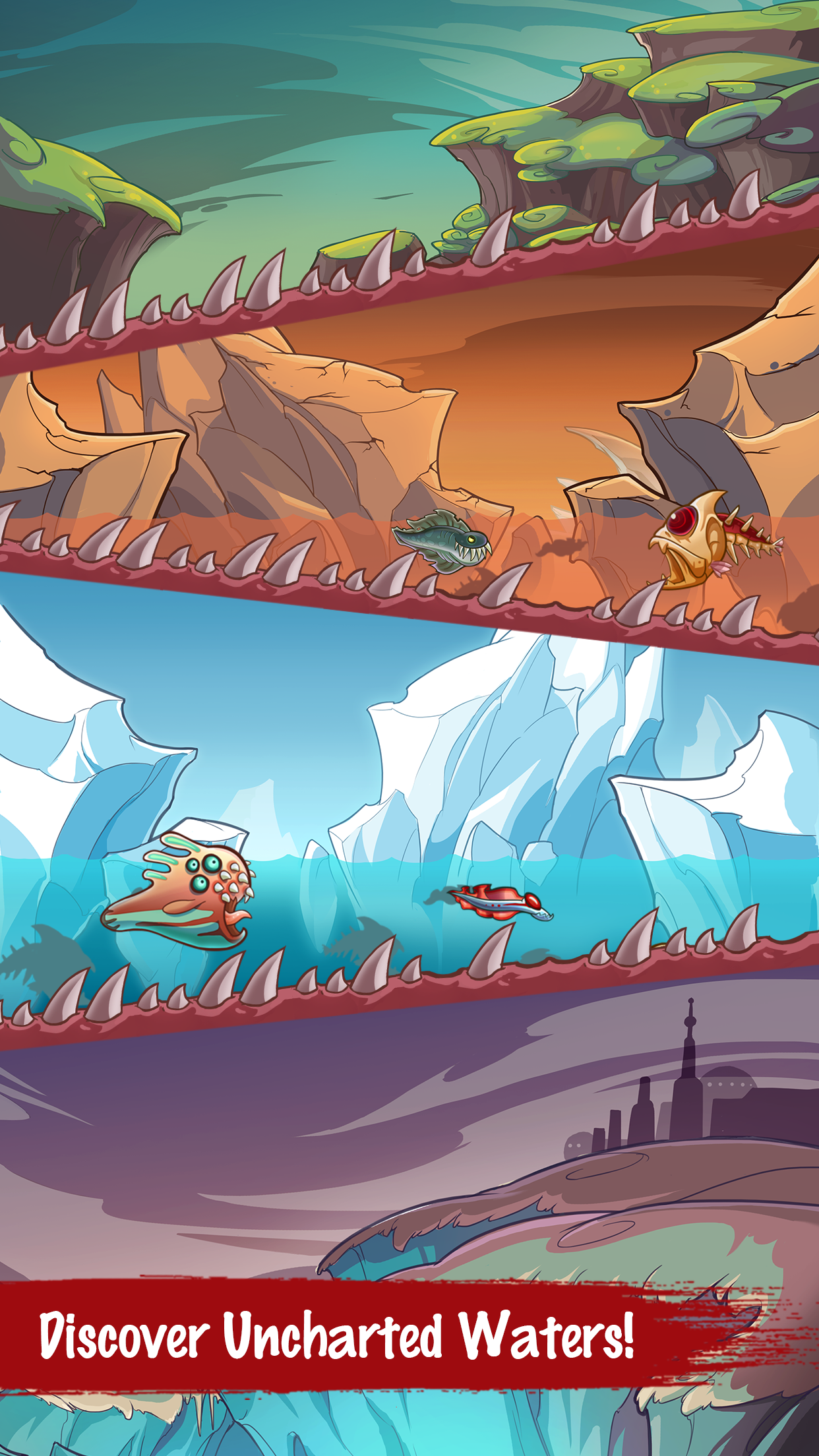 Mobfish Hunter Game Screenshot