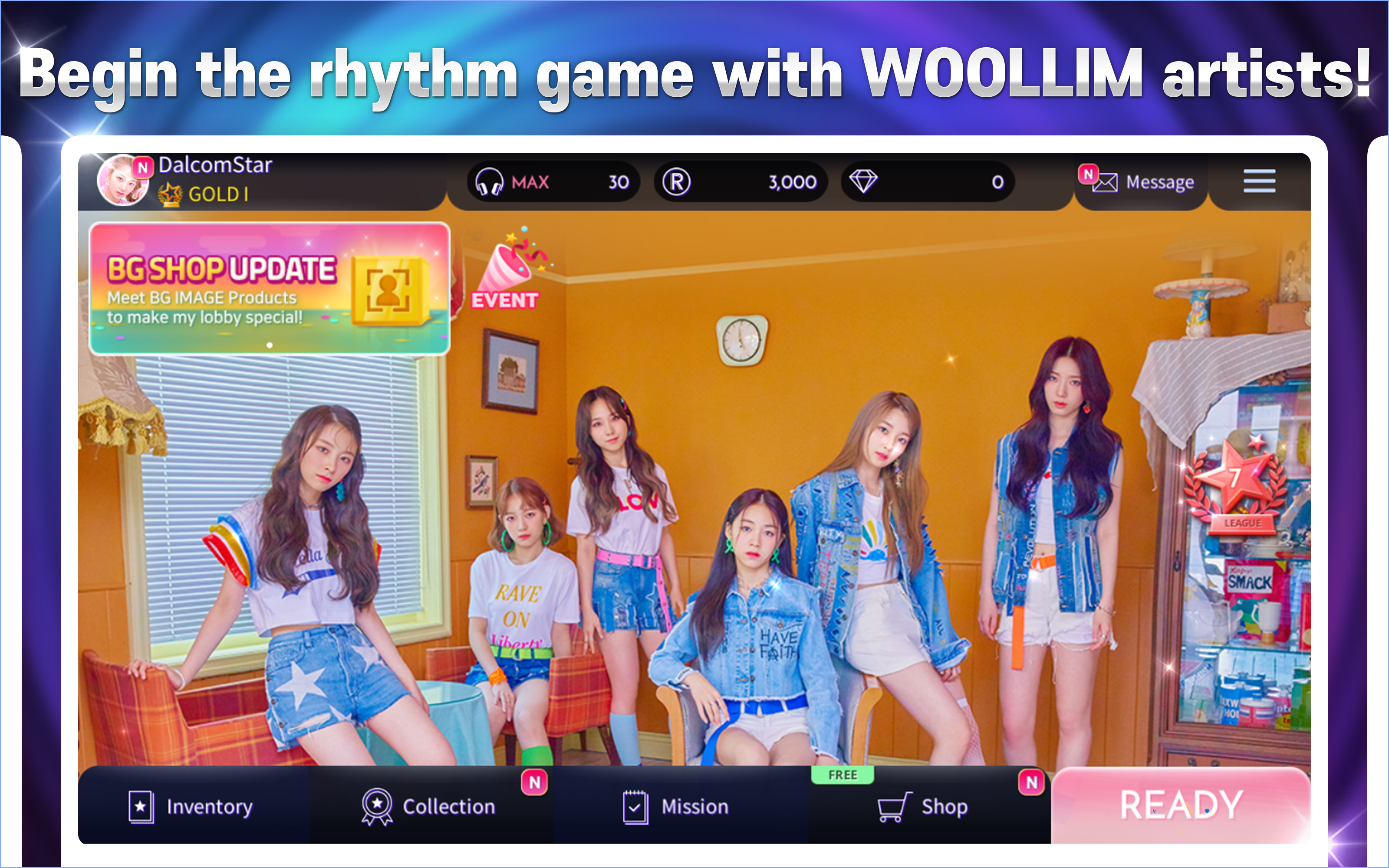 SUPERSTAR WOOLLIM Game Screenshot