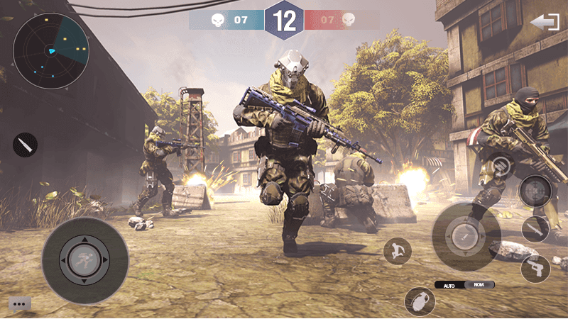 Screenshot of Special counterattack - Team FPS Arena shooting