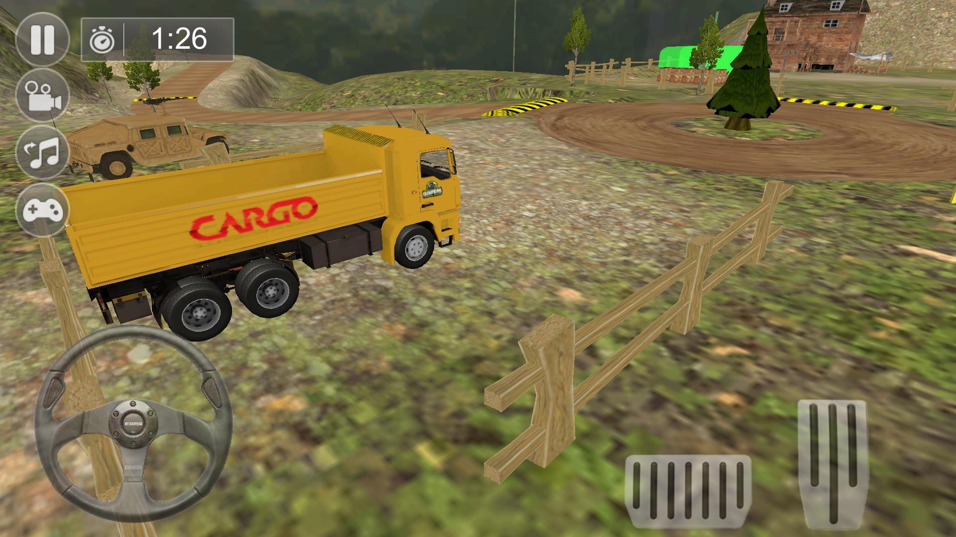 Скриншот игры Cargo  truck simulator