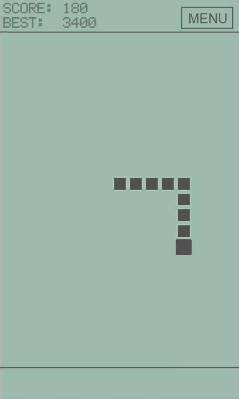 Snake 1997 Game Screenshot