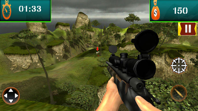 Screenshot 1 of Animal Hunter: Dschungel-Shooting-Action 3D 