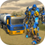 Icon of Oil Tanker Robot Transform Shooter