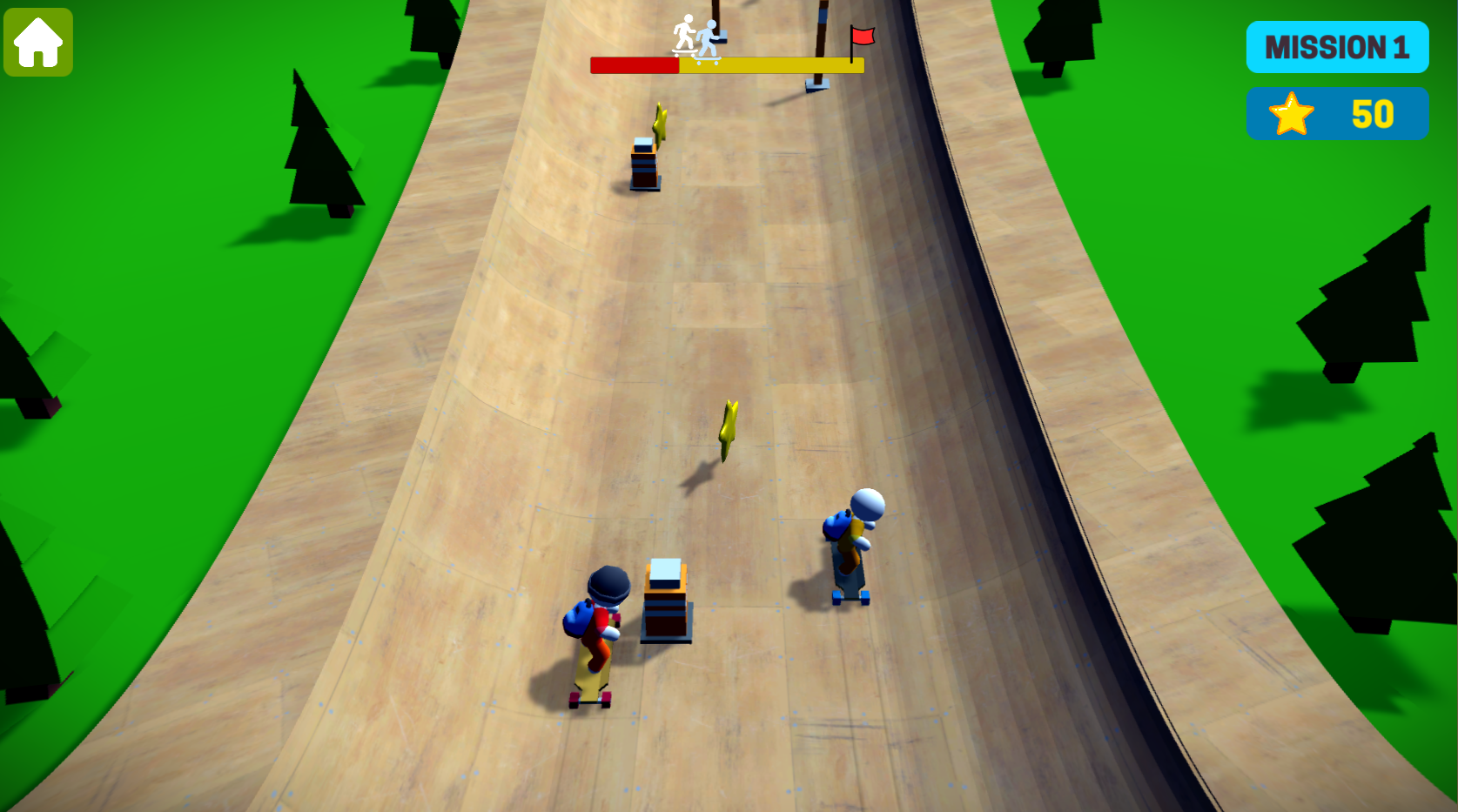 Flipboarding Tycoon Game Screenshot