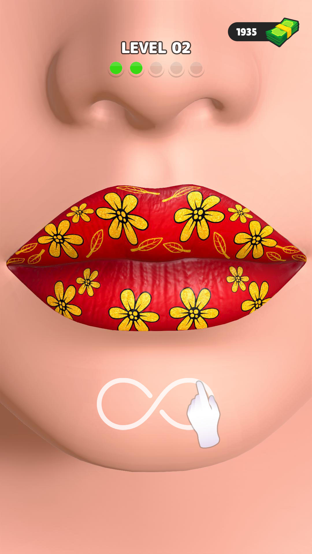 Lip Art 3D Beauty Makeup Games Game Screenshot