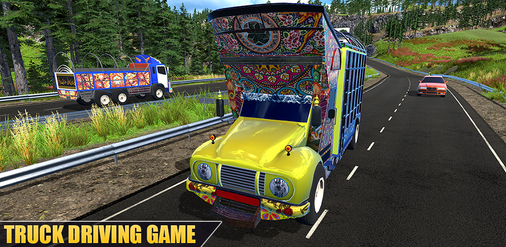 Banner of Pak Truck Driving Games 
