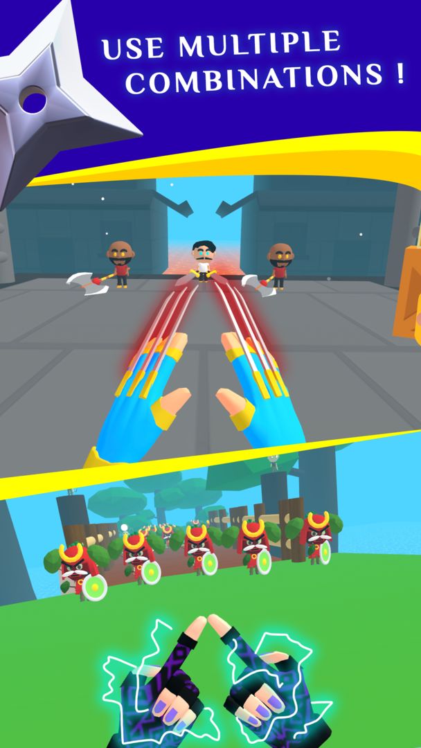 Screenshot of Ninja Hands