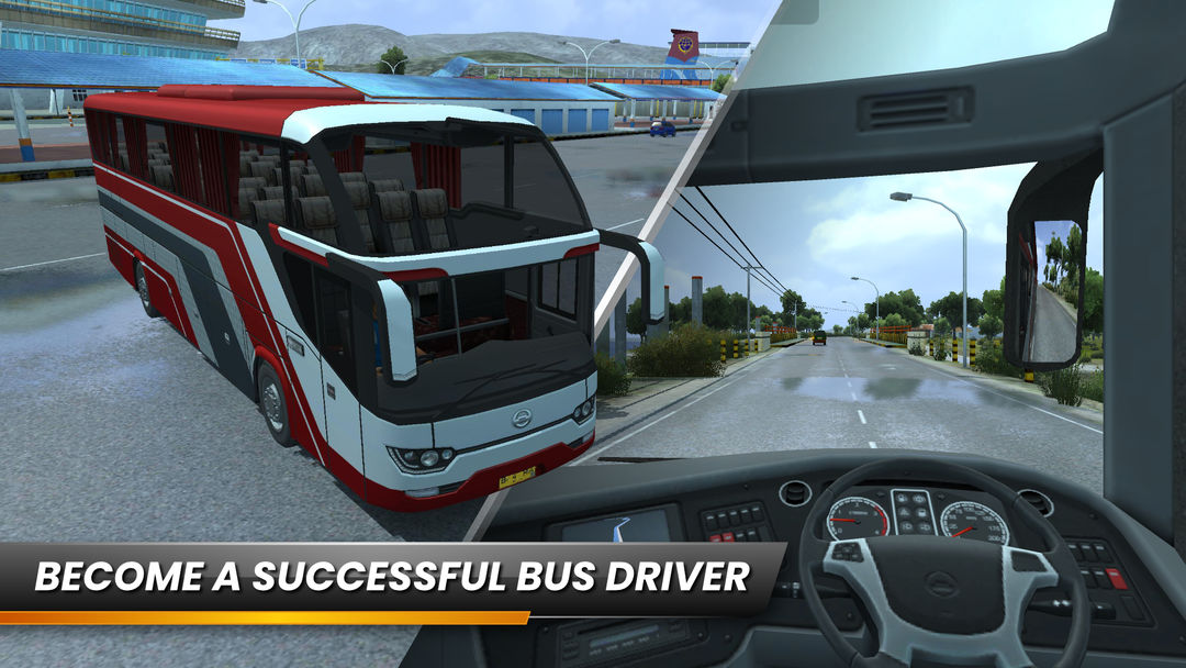 Bus Simulator Indonesia ภาพหน้าจอเกม
