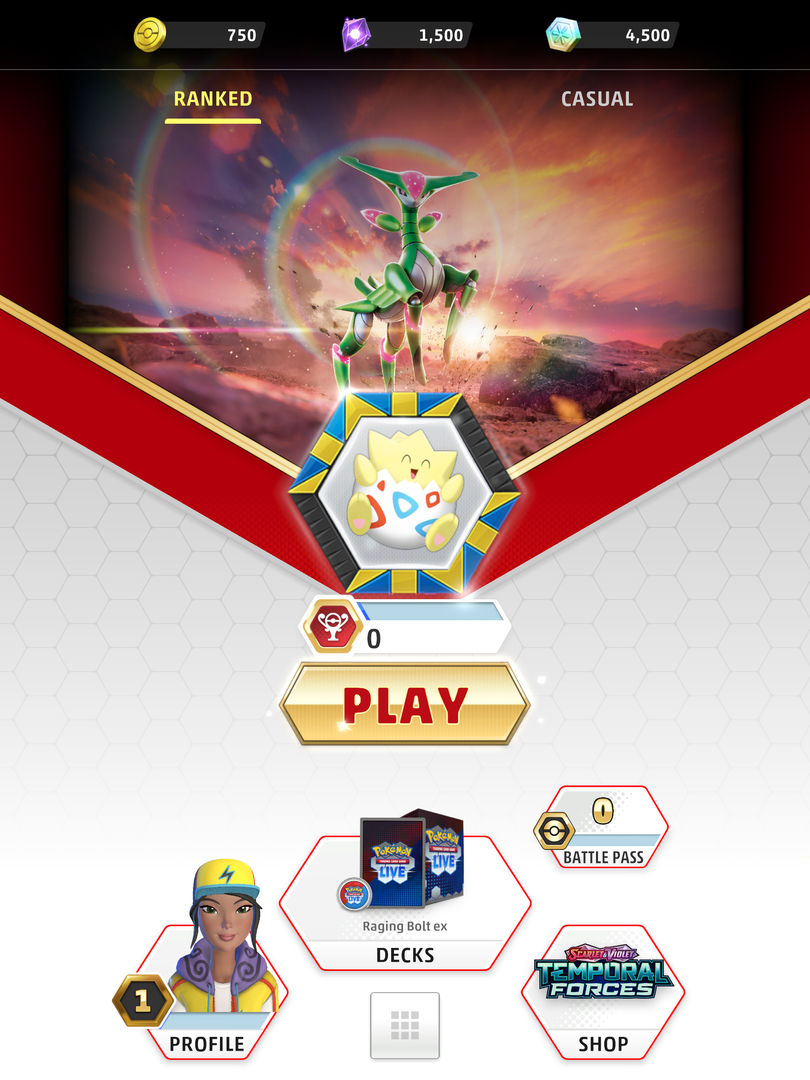 Pokémon TCG Live 게임 스크린 샷