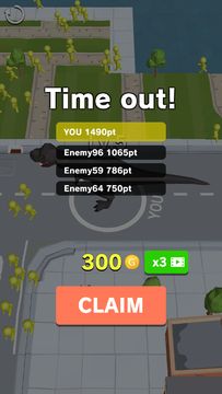 Dinosaur Rampage Game Screenshot