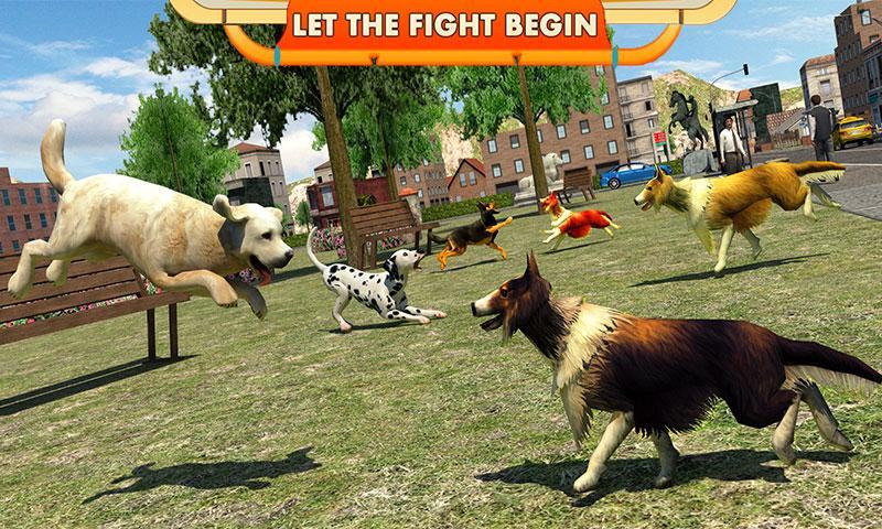 Street Dog Simulator 3D Game Screenshot