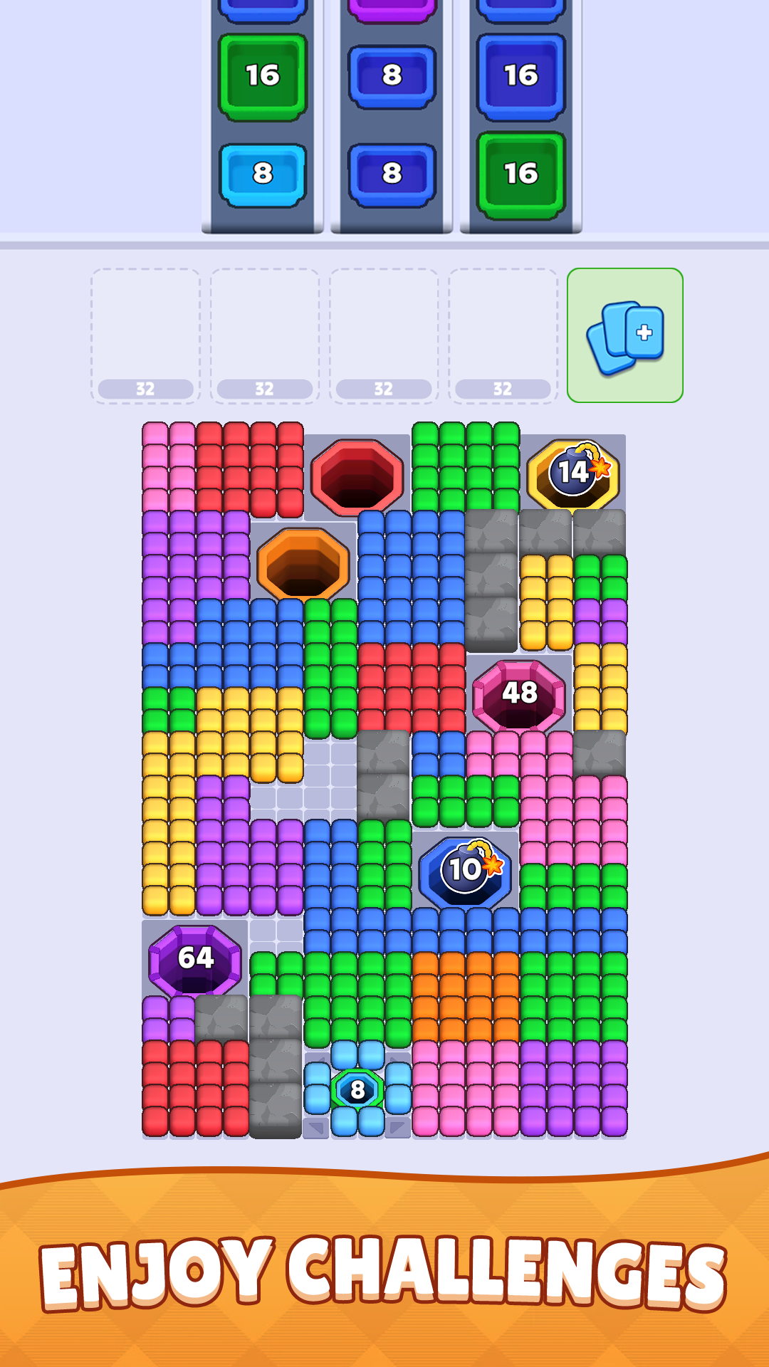 Cube Color Escape Game Screenshot