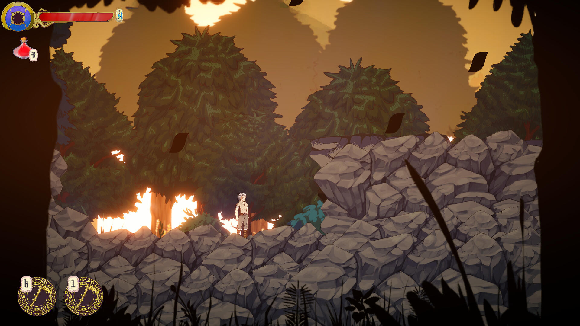 Screenshot 3 of ESDRAZ: THE THRONE OF DARKNESS 