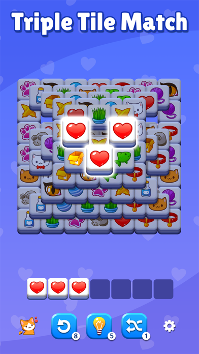 Cat Match: Tile Games 게임 스크린샷