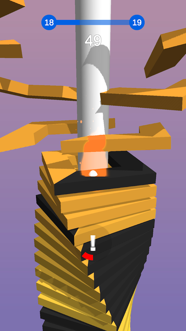 Screenshot of Helix Crash
