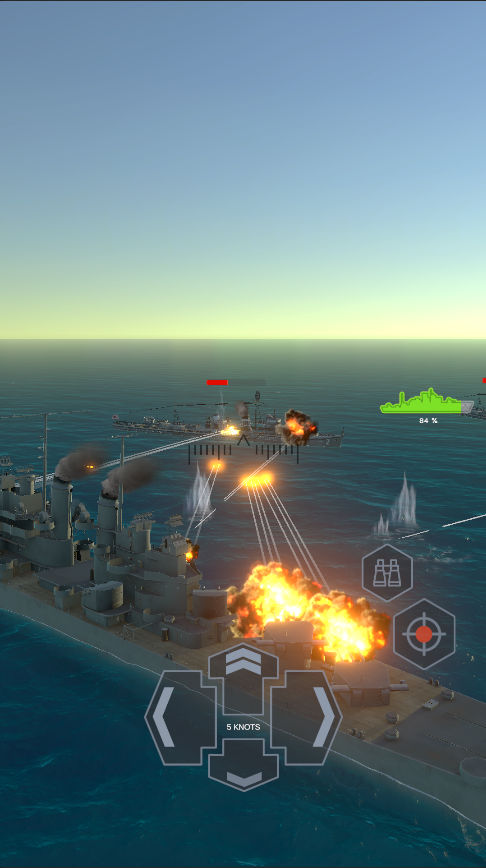 Cuplikan Layar Game Naval Legends