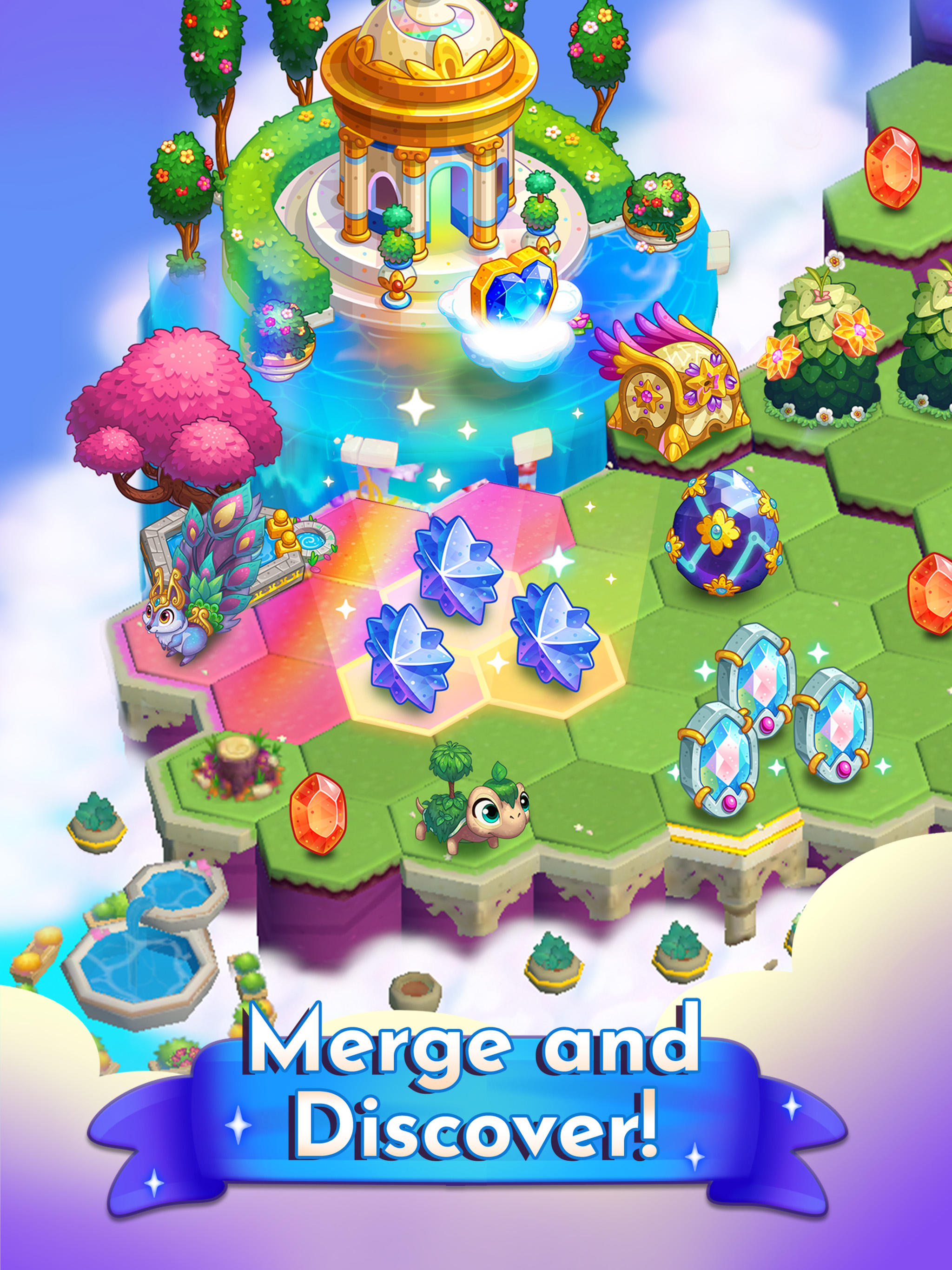 Screenshot of Midas Merge: Gold Match Games