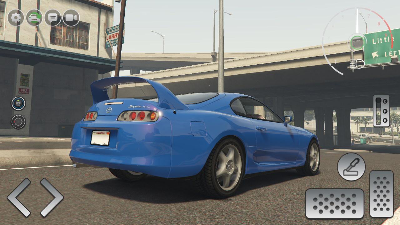 Supra Simulator Toyota Extreme Game Screenshot
