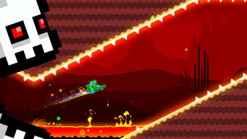 Geometry Dash SubZero Game Screenshot