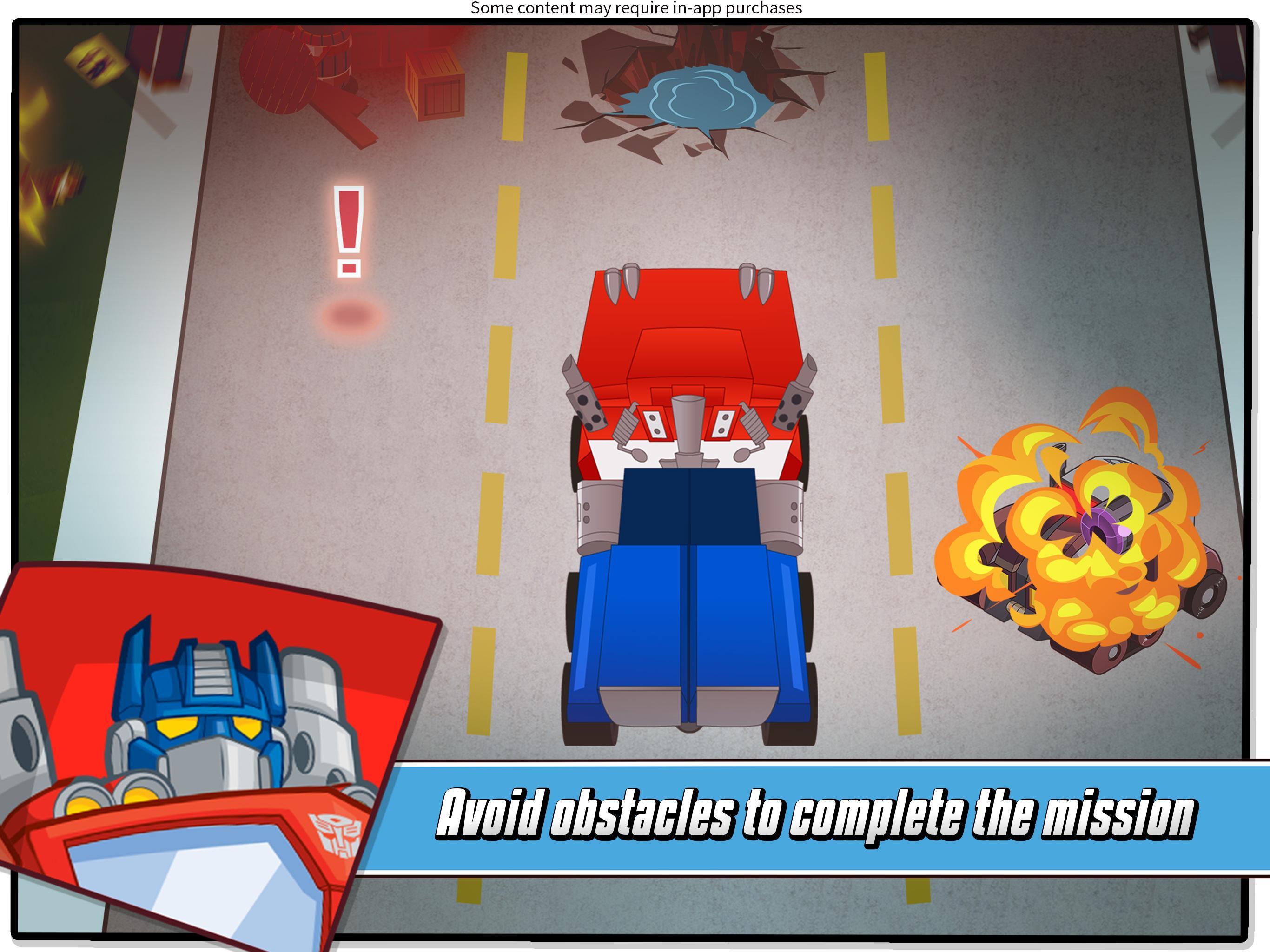 Screenshot of Transformers Rescue Bots: Hero