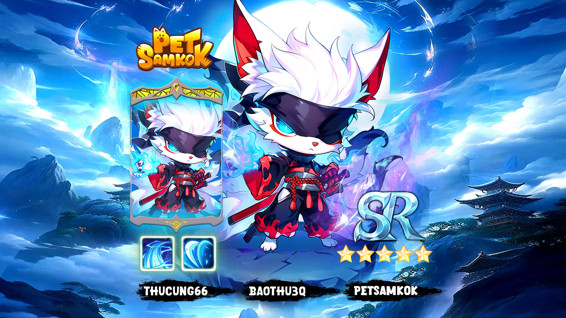 Pet Samkok - 3Q war Game Screenshot