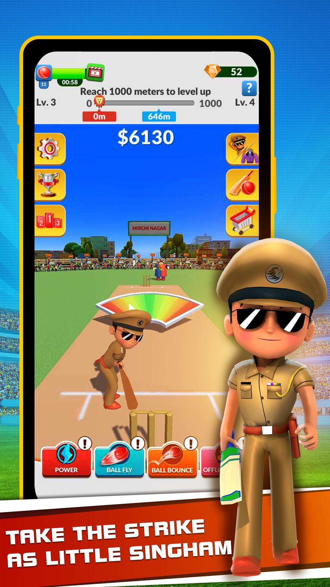 Little Singham Cricket ภาพหน้าจอเกม