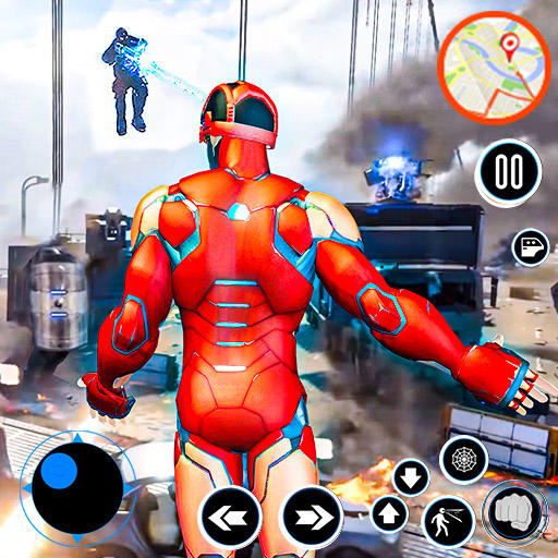 Cuplikan Layar Game Iron Hero Man Game