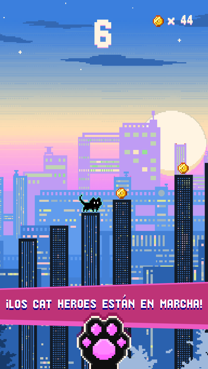 Screenshot 1 of Cat City—Geometry Jump 