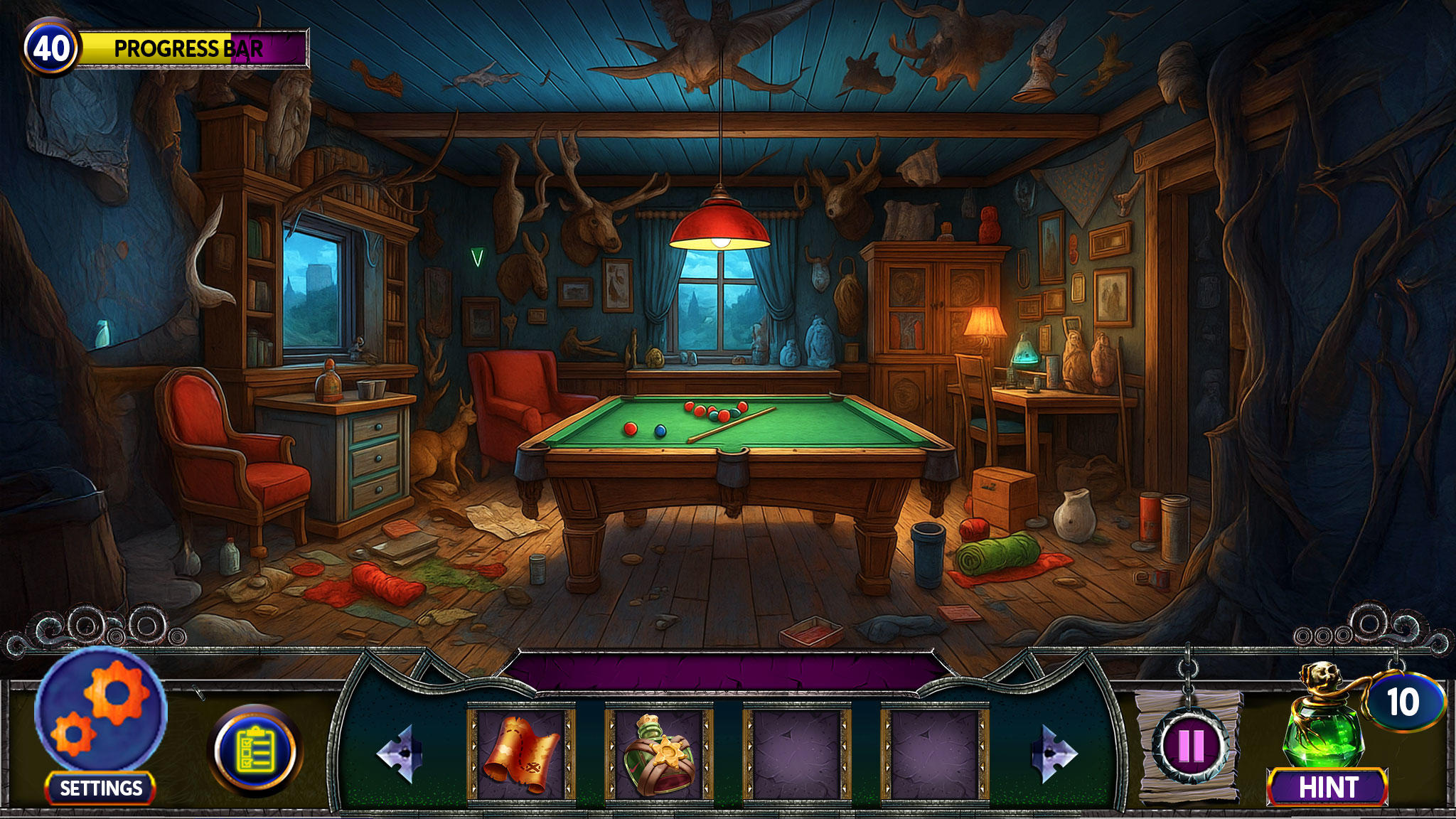 Halloween Room: Sinister Tales Game Screenshot