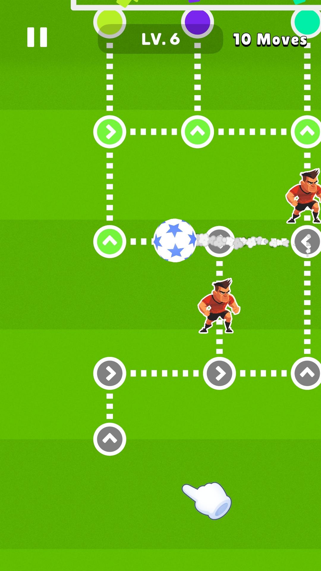 Captura de Tela do Jogo Soccer Puzzle