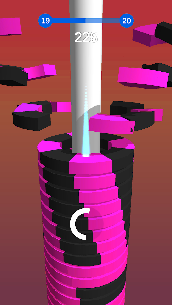 Screenshot of Helix Crash