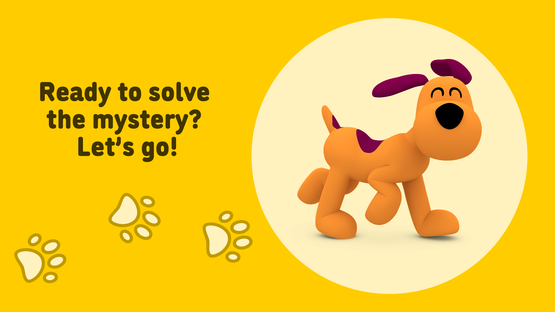Pocoyo and the Hidden Objects. Game Screenshot