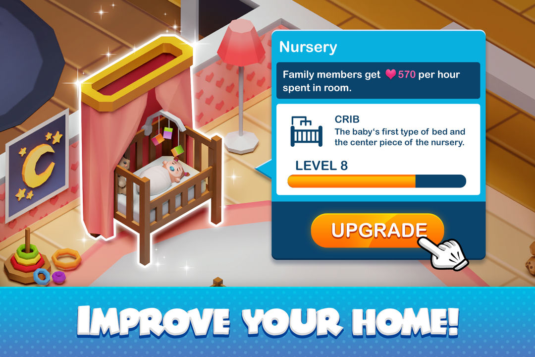 Screenshot of Idle Family Sim - Life Manager
