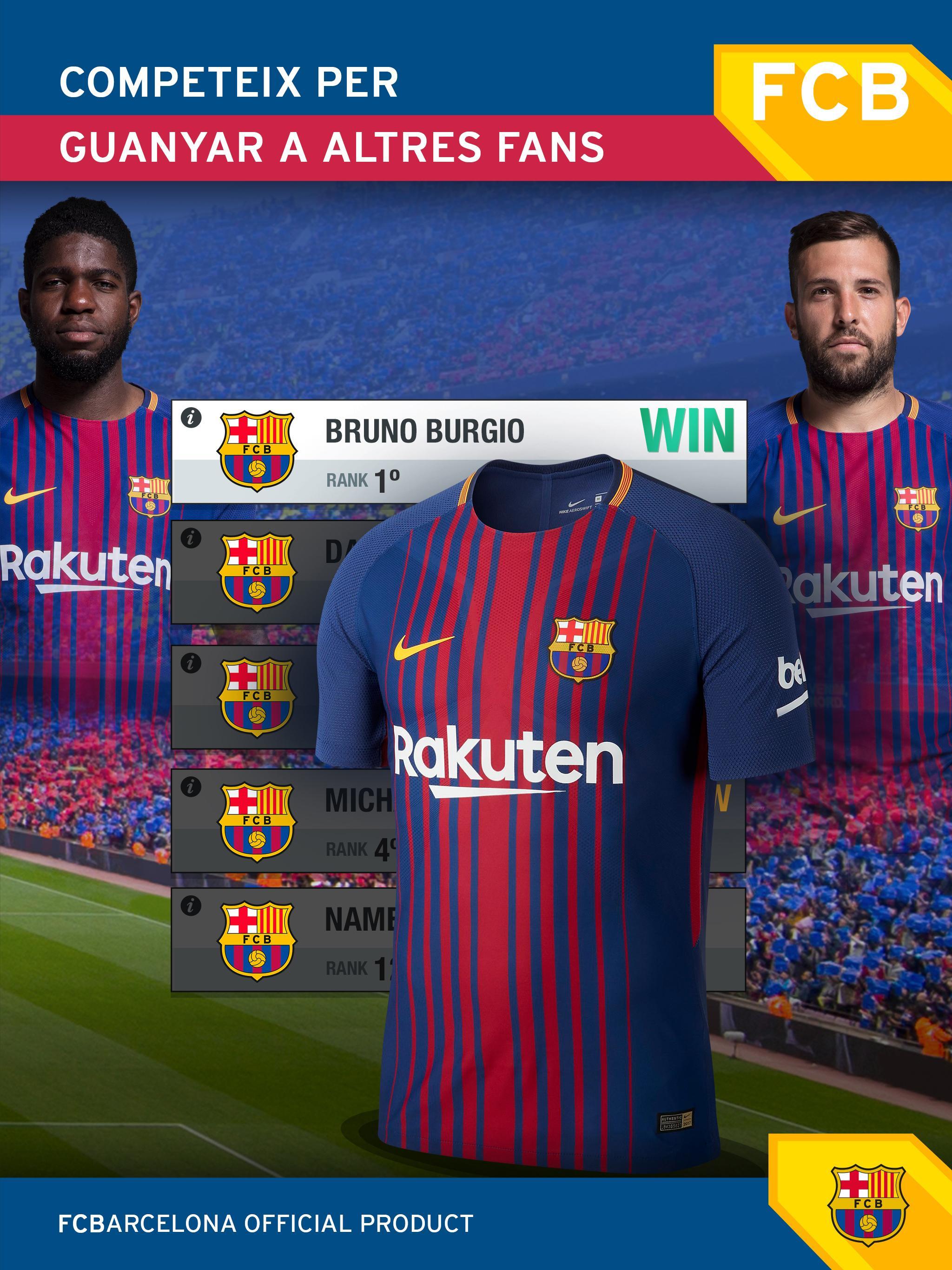 FC Barcelona Fantasy Manager-Real football manager Game Screenshot