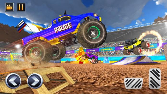 SUV 지프 철거 자동차 게임 게임 스크린샷