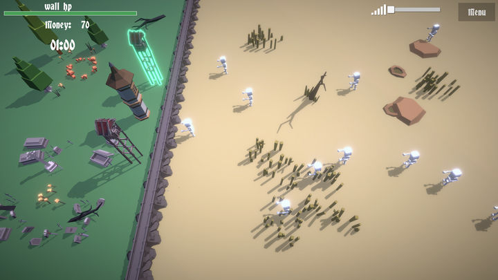 Screenshot 1 of Cemetery Defence 