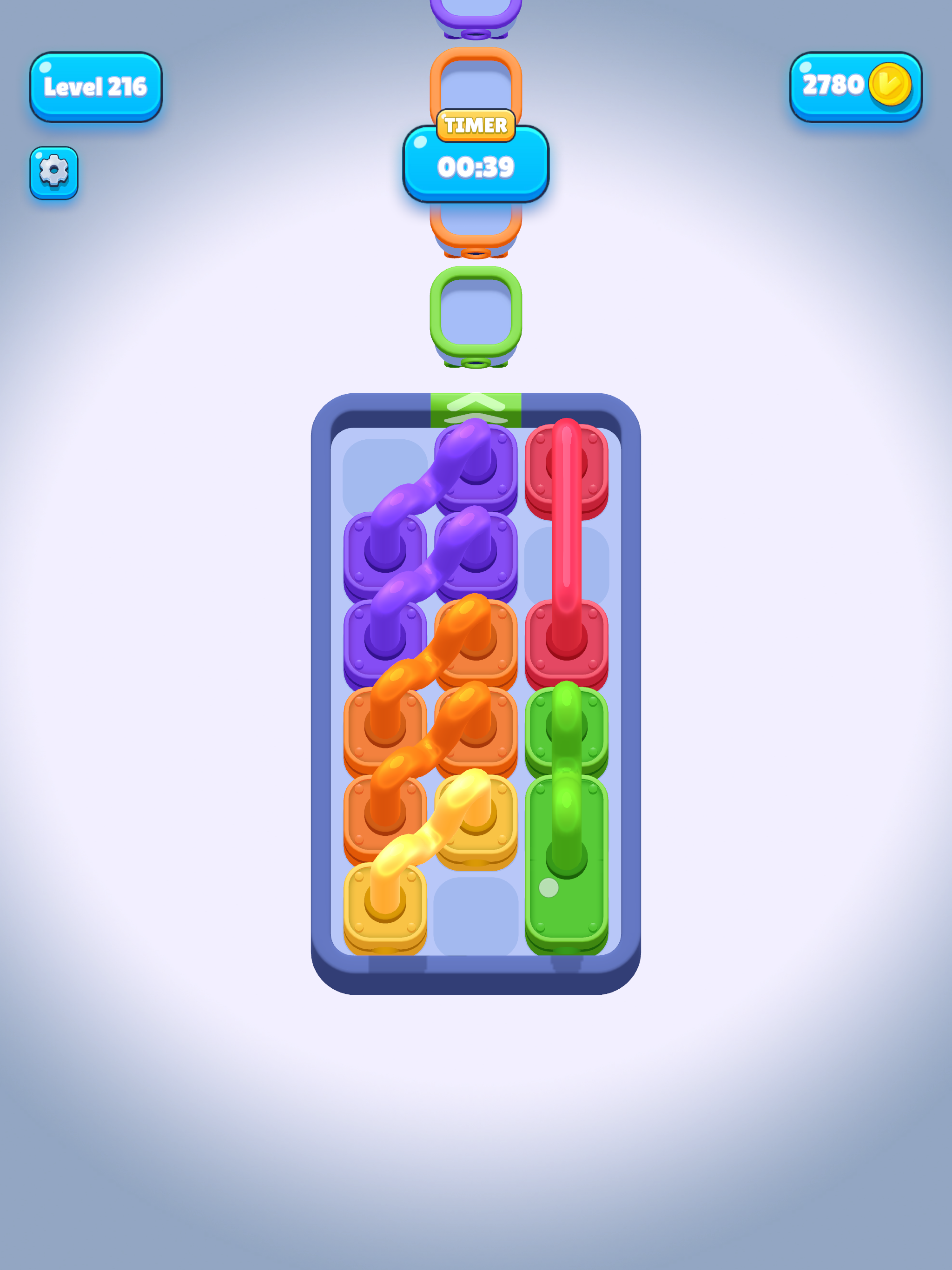 Tube Escape! Game Screenshot