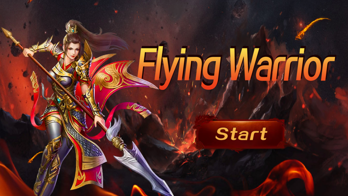 Flying Warrior Game Screenshot