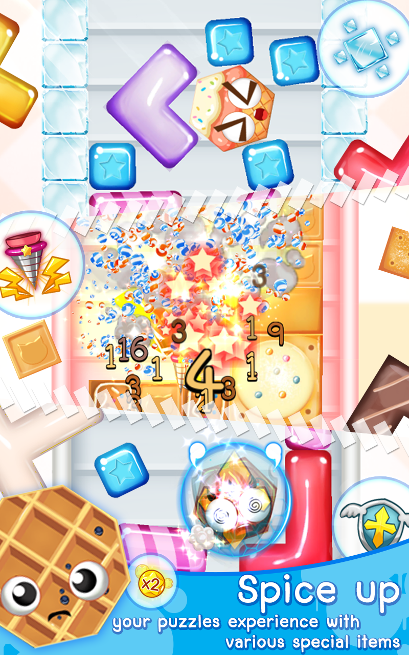 Captura de Tela do Jogo Star Candy - Puzzle Tower