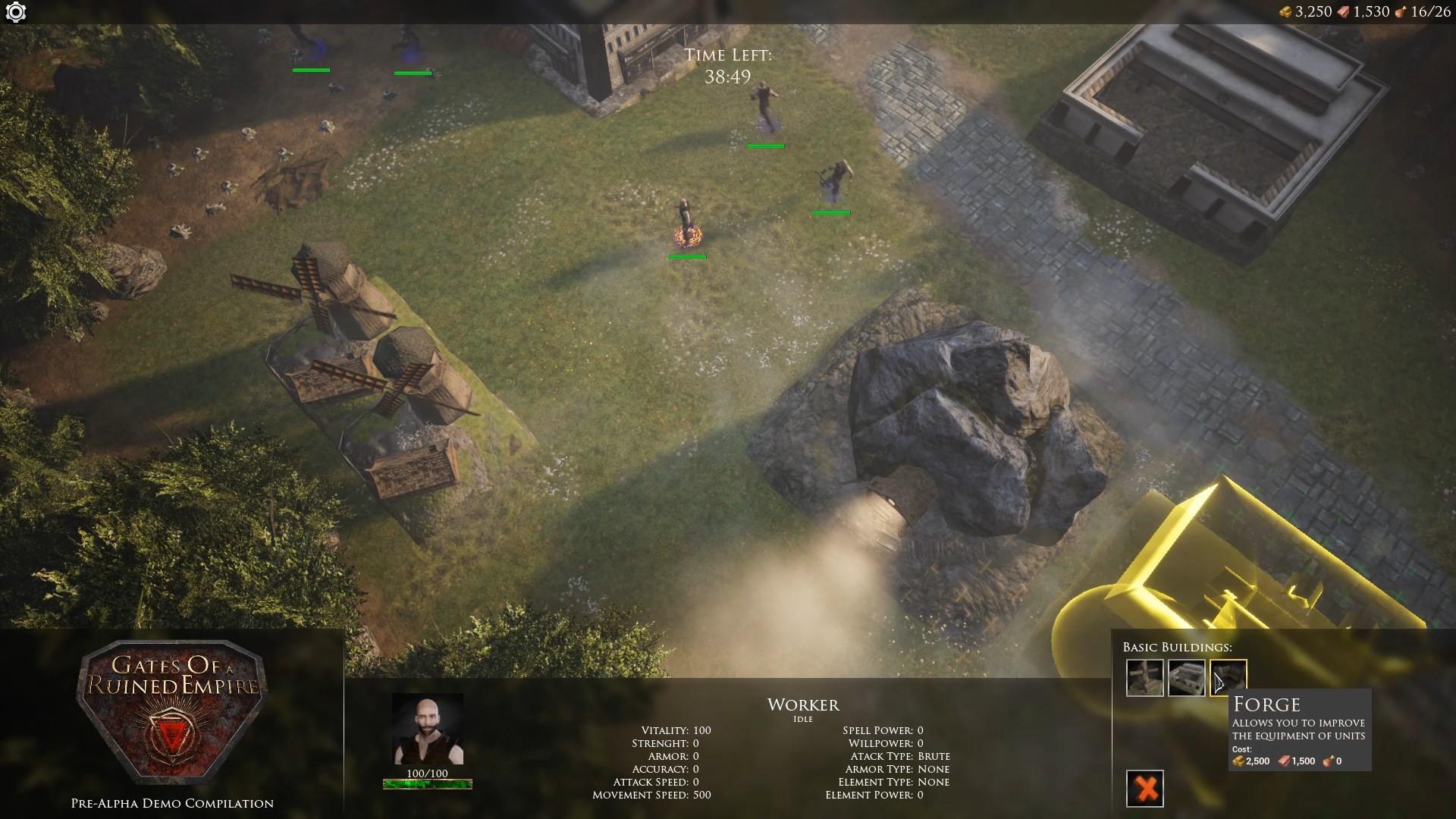 Gates Of a Ruined Empire screenshot game