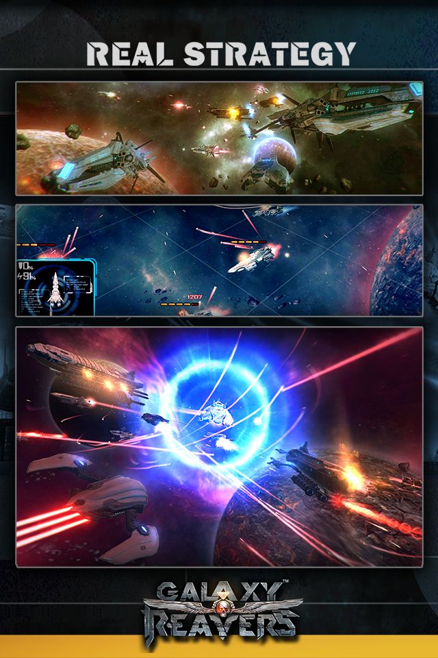 Screenshot of Galaxy Reavers-Space RTS