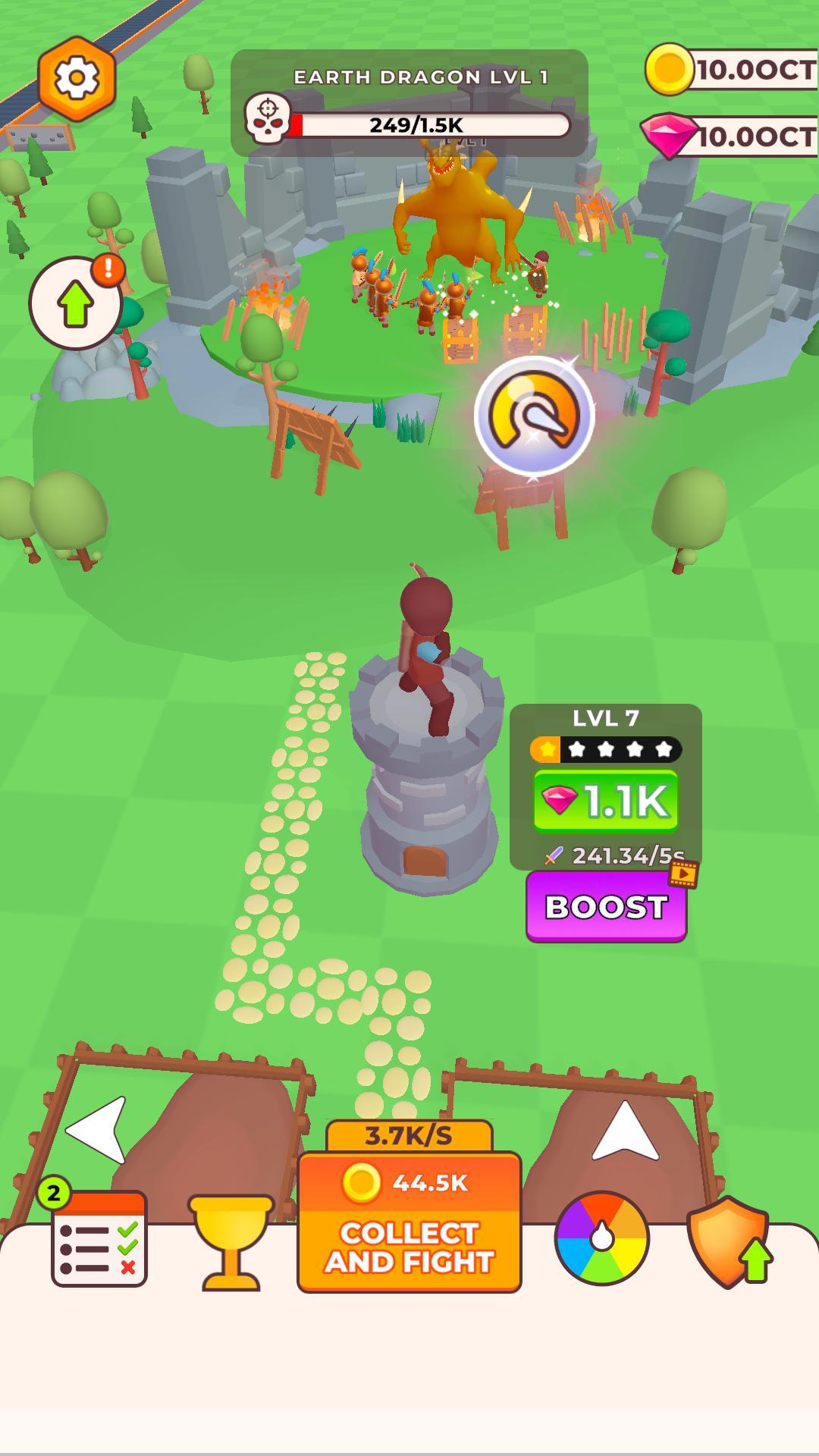 My Hero Forge Game Screenshot