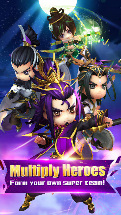 Cuplikan Layar Game Heroes of 3 Kingdoms