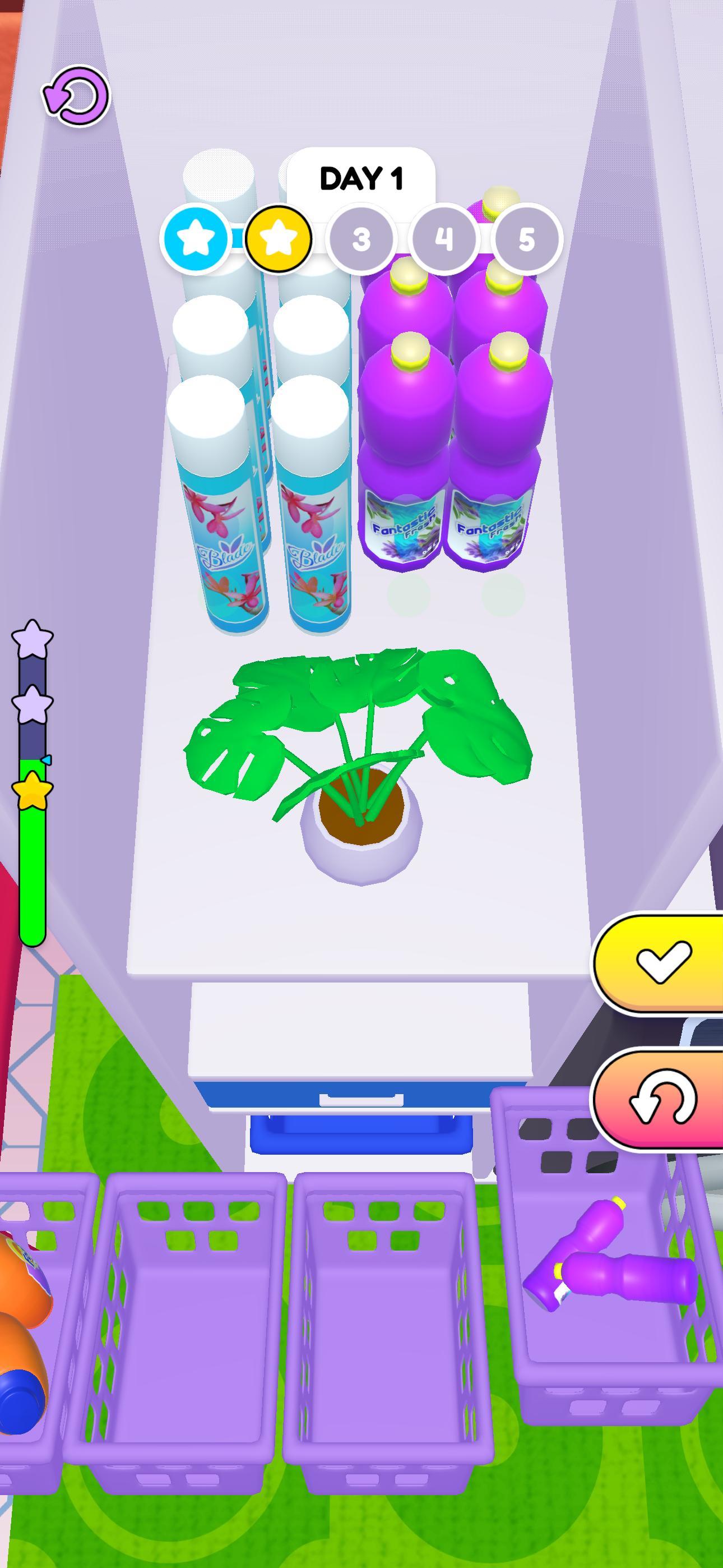 Cuplikan Layar Game Laundry Restock D.I.Y.