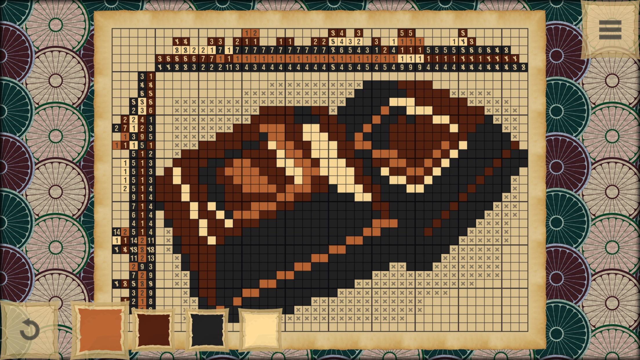 Color Nonogram CrossMe Game Screenshot